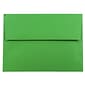 JAM Paper® A7 Colored Invitation Envelopes, 5.25 x 7.25, Green Recycled, 25/Pack (95617)