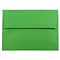 JAM Paper® A7 Colored Invitation Envelopes, 5.25 x 7.25, Green Recycled, Bulk 250/Box (95617H)