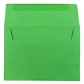 JAM Paper® A7 Colored Invitation Envelopes, 5.25 x 7.25, Green Recycled, Bulk 1000/Carton (95617B)