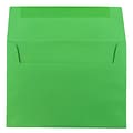 JAM Paper A8 Colored Invitation Envelopes, 5.5 x 8.125, Green Recycled, 25/Pack (95625)