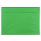JAM Paper Booklet Envelopes, 9" x 12", Christmas Green, 1000/Carton (154124B)