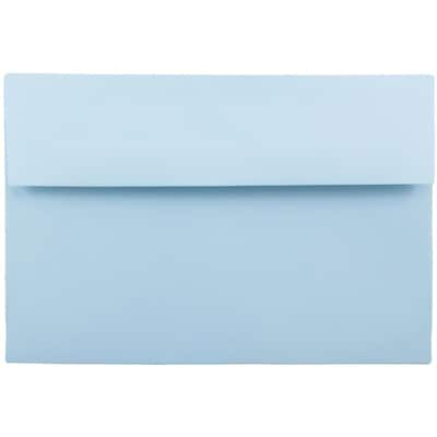 JAM Paper A9 Invitation Envelopes, 5.75 x 8.75, Baby Blue, Bulk 1000/Carton (155699B)