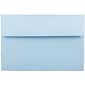 JAM Paper® A9 Invitation Envelopes, 5.75 x 8.75, Baby Blue, 25/Pack (155699)