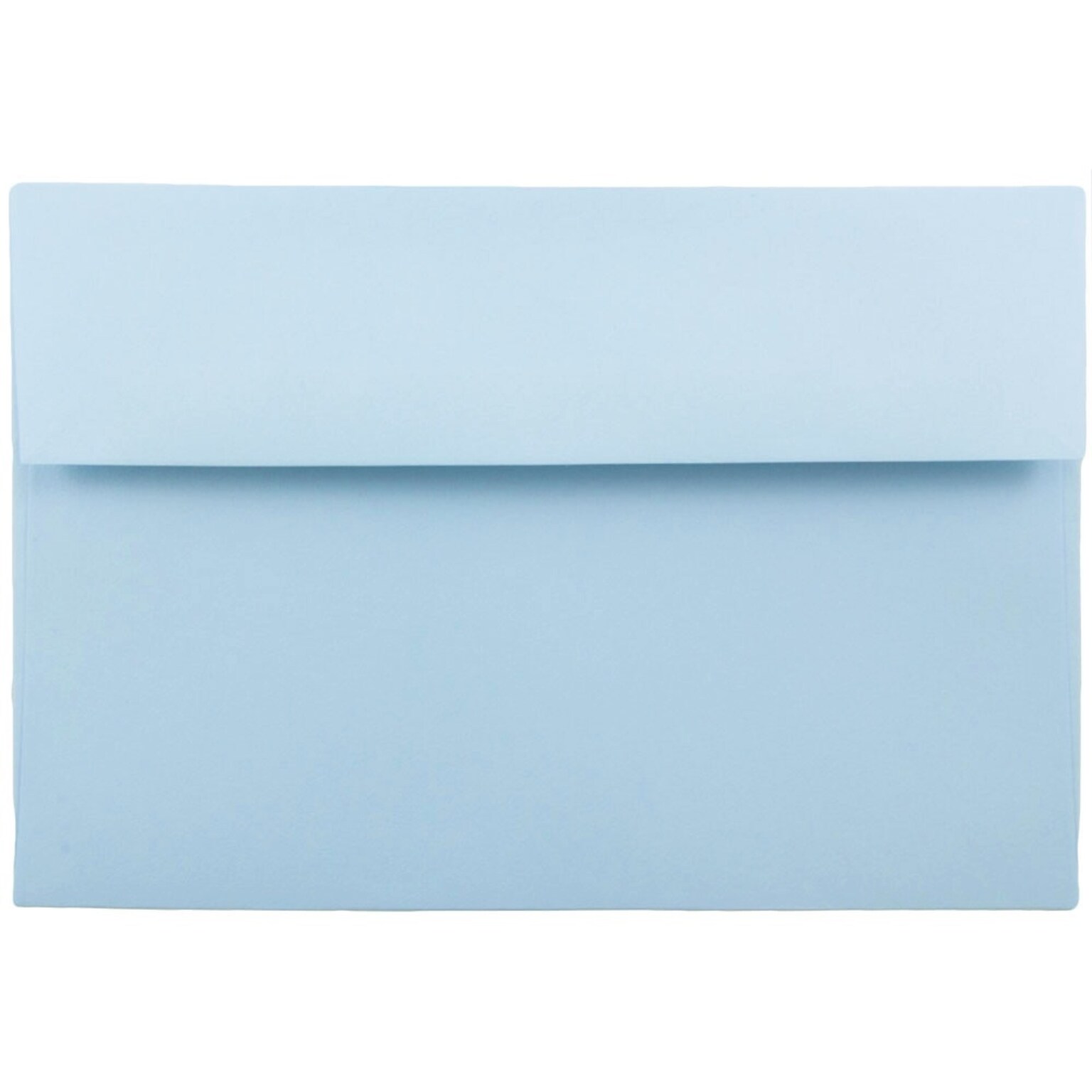 JAM Paper® A9 Invitation Envelopes, 5.75 x 8.75, Baby Blue, Bulk 250/Box (155699H)