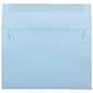 JAM Paper A9 Invitation Envelopes, 5.75 x 8.75, Baby Blue, 50/Pack (155699I)
