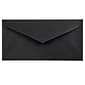JAM Paper Monarch Envelopes, 3.875 x 7.5, Black Linen, 50/Pack (317572I)