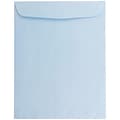 JAM Paper® 10 x 13 Open End Catalog Envelopes, Baby Blue, 100/Pack (1286188)