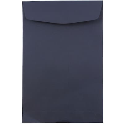 JAM Paper 6 x 9 Open End Catalog Envelopes, Navy Blue, 25/Pack (1287030)