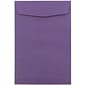 JAM Paper 6" x 9" Open End Catalog Envelopes, Dark Purple, 10/Pack (1287033D)