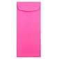 JAM Paper Open End #11 Currency Envelope, 4 1/2" x 10 3/8", Ultra Fuchsia, 50/Pack (3156391I)