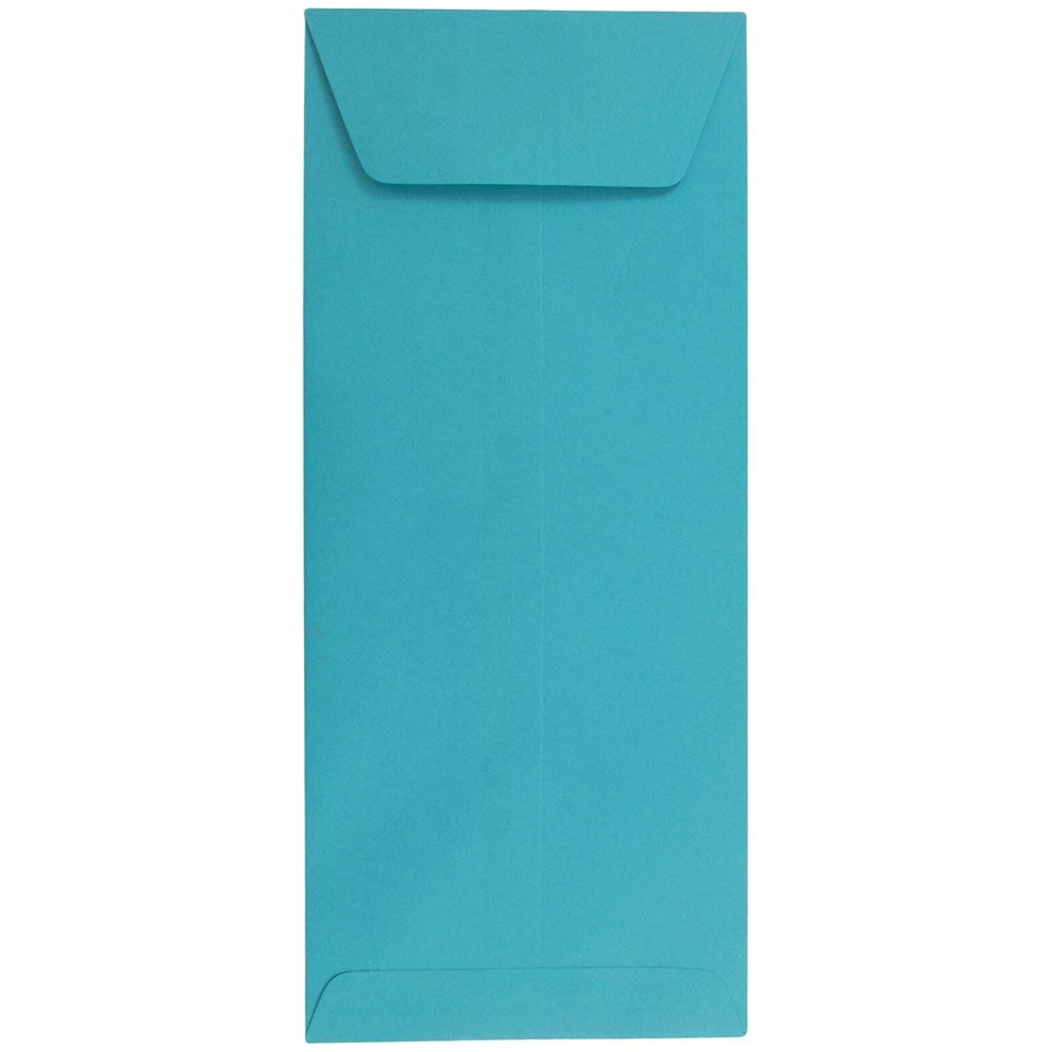 JAM Paper #12 Policy Business Colored Envelopes, 4.75 x 11, Sea Blue Recycled, 25/Pack (3156397)