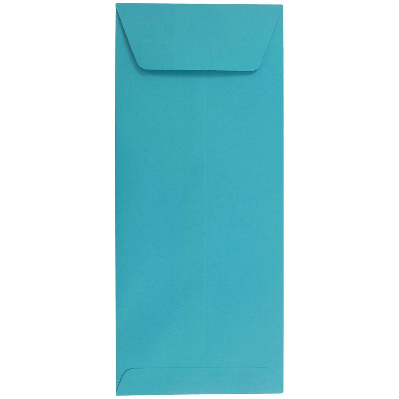 JAM Paper #12 Policy Business Colored Envelopes, 4.75 x 11, Sea Blue Recycled, 25/Pack (3156397)