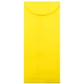 JAM Paper® #12 Policy Business Colored Envelopes, 4.75 x 11, Yellow Recycled, Bulk 500/Box (3156400H)