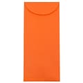 JAM Paper #14 Policy Business Colored Envelopes, 5 x 11.5, Orange Recycled, 25/Pack (3156405)