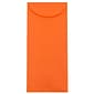 JAM Paper #14 Policy Business Colored Envelopes, 5 x 11.5, Orange Recycled, 25/Pack (3156405)