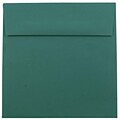 JAM Paper® 8.5 x 8.5 Square Invitation Envelopes, Teal, 25/Pack (3157507)