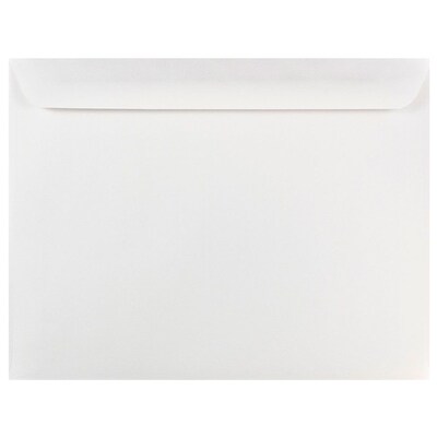 JAM Paper #13 Booklet Envelope, 10 x 13, White, 1000/Carton (04023222B)