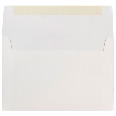 JAM Paper A8 Invitation Envelope, 5 1/2 x 8 1/8, White, 1000/Carton (04023981B)