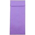 JAM Paper® #12 Policy Business Colored Envelopes, 4.75 x 11, Violet Purple Recycled, 50/Pack (4156910I)