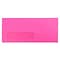 JAM Paper #10 Business Window Envelope, 4 1/8 x 9 1/2, Ultra Fuchsia Pink, 1000/Carton (5156479B)