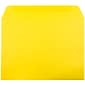 JAM Paper® 9 x 12 Booklet Colored Envelopes, Yellow Recycled, 25/Pack (5156775)