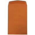 JAM Paper® 6 x 9 Open End Catalog Envelopes, Dark Orange, 10/Pack (31287521B)