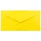 JAM Paper Monarch Open End Invitation Envelope, 3 7/8 x 7 1/2, Brite Hue Yellow, 500/Pack (3409757