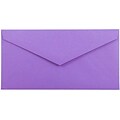 JAM Paper Monarch Open End Invitation Envelope, 3 7/8 x 7 1/2, Violet Purple, 50/Pack (34097581I)