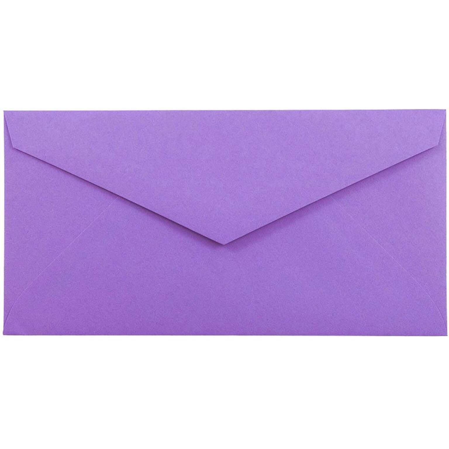 JAM Paper Monarch Open End Invitation Envelope, 3 7/8 x 7 1/2, Violet Purple, 50/Pack (34097581I)
