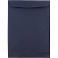 JAM Paper 9 x 12 Open End Catalog Envelopes, Navy Blue, 10/Pack (51287431C)