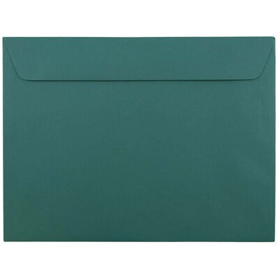 JAM Paper 9 x 12 Booklet Envelopes, Teal, 25/Pack (272316030)