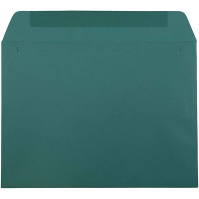 JAM Paper 9 x 12 Booklet Envelopes, Teal, 25/Pack (272316030)