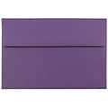 JAM Paper A7 Invitation Envelopes, 5.25 x 7.25, Dark Purple, 50/Pack (563912508I)