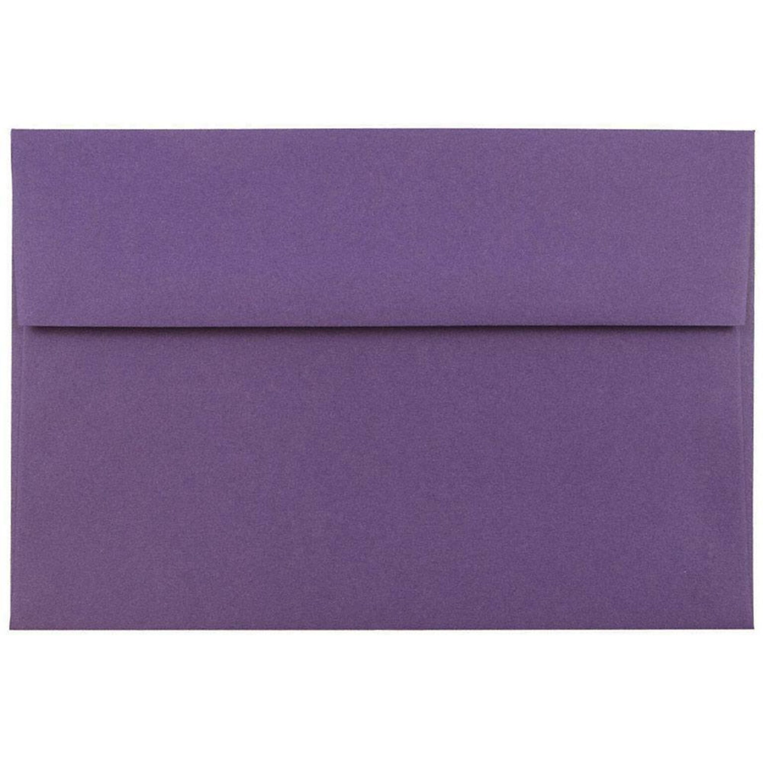 JAM Paper A7 Invitation Envelopes, 5.25 x 7.25, Dark Purple, 50/Pack (563912508I)