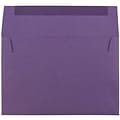 JAM Paper® A7 Invitation Envelopes, 5.25 x 7.25, Dark Purple, Bulk 250/Box (563912508H)