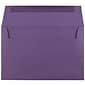 JAM Paper A8 Invitation Envelopes, 5.5 x 8.125, Dark Purple, 50/Pack (563912510I)