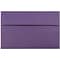 JAM Paper® A9 Invitation Envelopes, 5.75 x 8.75, Dark Purple, 50/Pack (563912512I)