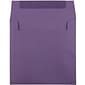 JAM Paper 8.5 x 8.5 Square Invitation Envelopes, Dark Purple, 50/Pack (563912527I)