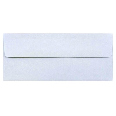 JAM Paper Open End #10 Business Envelope, 4 1/8 x 9 1/2, Blue, 50/Pack (900908732I)