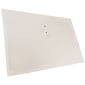 JAM Paper® Plastic Envelopes with Button and String Tie Closure, Large Booklet, 12 x 18, Clear, 12/Pack (457B1CL)