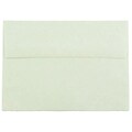 JAM Paper® A7 Parchment Invitation Envelopes, 5.25 x 7.25, Green Recycled, Bulk 250/Box (519H)