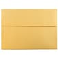 JAM Paper A7 Metallic Invitation Envelopes, 5.25 x 7.25, Stardream Gold, 25/Pack (GCST708)