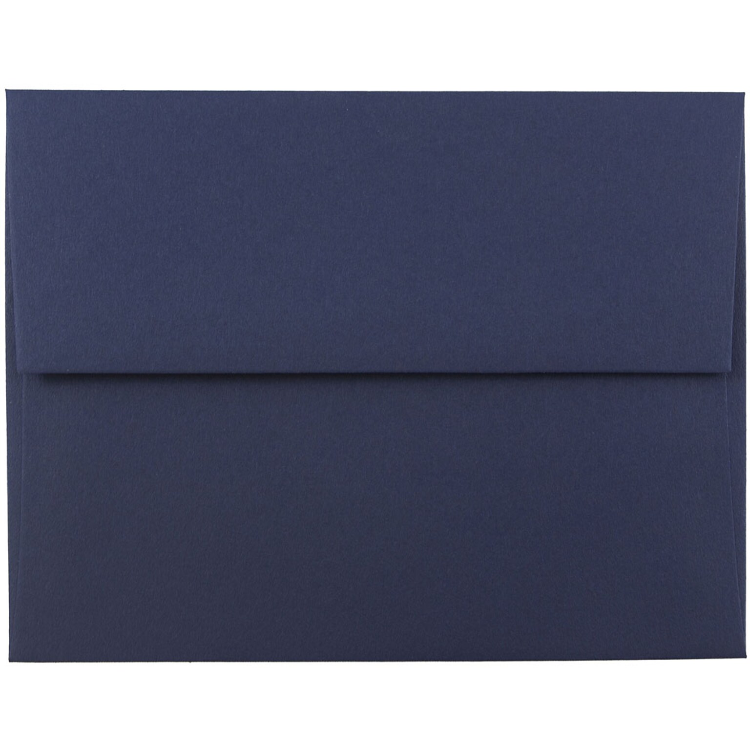 JAM Paper A2 Invitation Envelopes, 4.375 x 5.75, Navy Blue, 50/Pack (LEBA617I)