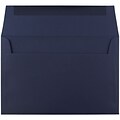 JAM Paper® A9 Invitation Envelopes, 5.75 x 8.75, Navy Blue, 25/Pack (LEBA792)