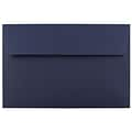 JAM Paper A10 Invitation Envelopes, 6 x 9.5, Navy Blue, 50/Pack (LEBA867I)