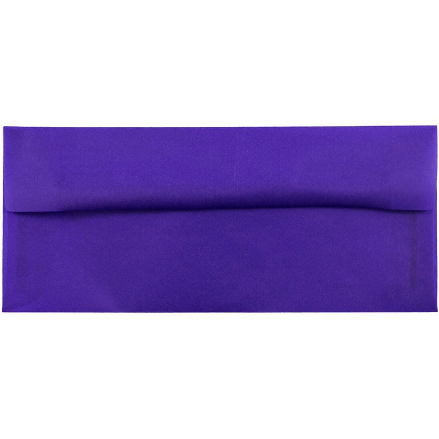 JAM Paper #10 Business Translucent Vellum Envelopes, 4.125 x 9.5, Primary Blue, 50/Pack (PACV357I)