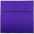 JAM Paper® 6 x 6 Square Translucent Vellum Invitation Envelopes, Primary Blue, 25/Pack (PACV517)