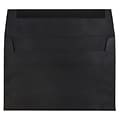 JAM PAPER Gummed A7 Square Invitation Envelopes, 5 1/4 x 7 1/4, Black, 25/Pack (95125I)