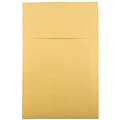 JAM Paper® A10 Policy Metallic Invitation Envelopes, 6 x 9.5, Stardream Gold, Bulk 1000/Carton (V018304B)