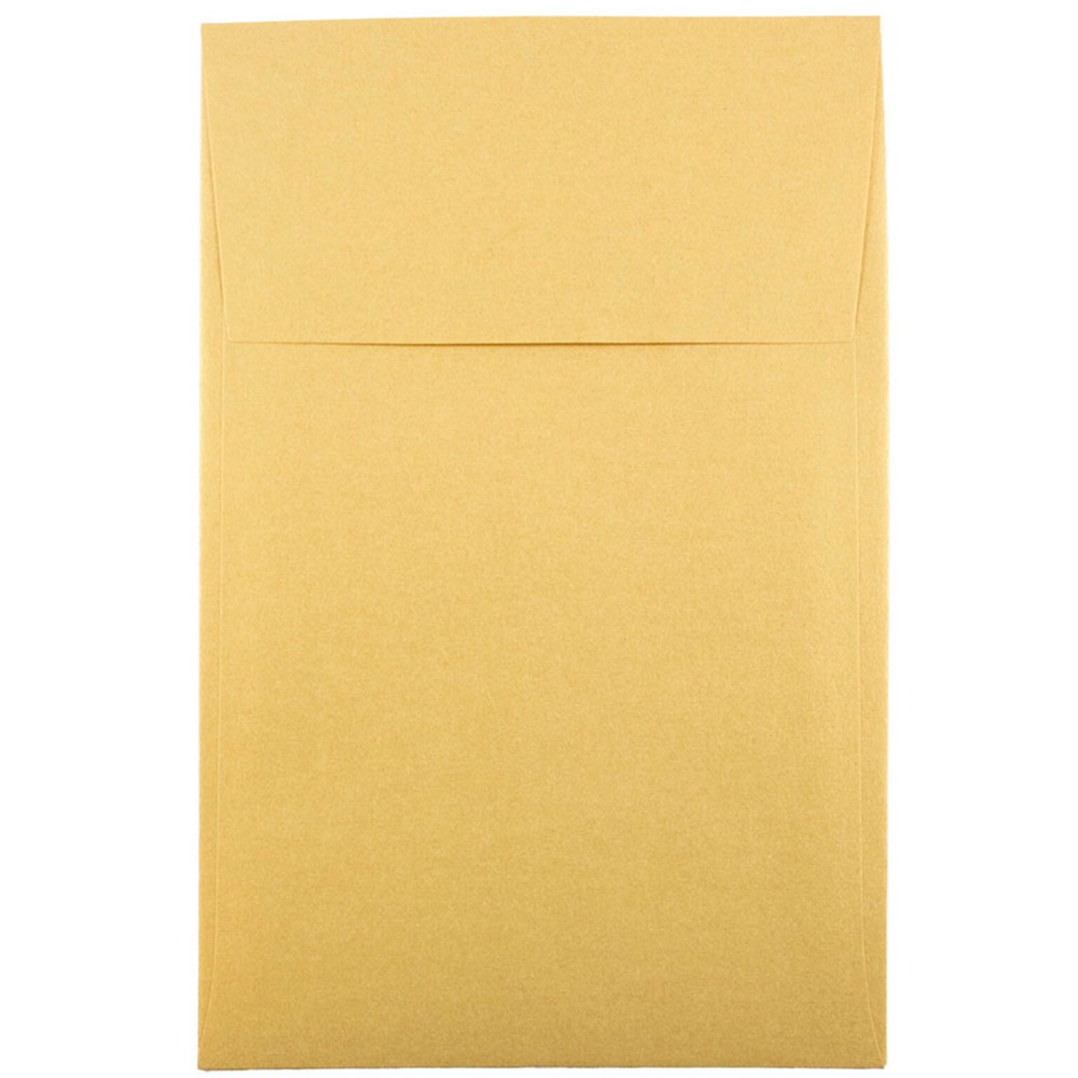 JAM Paper® A10 Policy Metallic Invitation Envelopes, 6 x 9.5, Stardream Gold, 25/Pack (V018304)